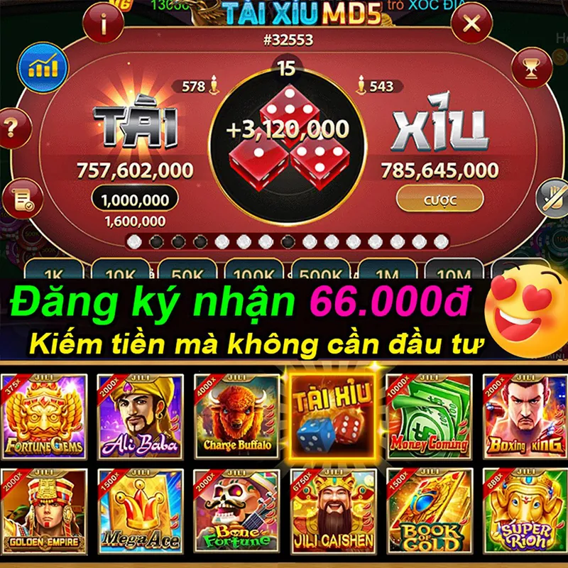 Giao diện cá cược và tỷ lệ cược
